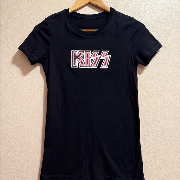 Black KISS Graphic T-Shirt XXS Women’s NWOT - Picture 2 of 8